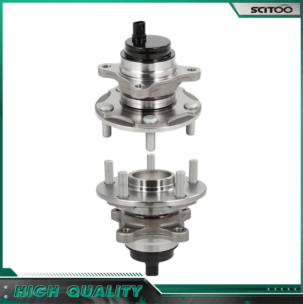 2 Pcs Front Wheel Bearing Hub Assembly for Lexus IS250 IS350 (2014–2020)