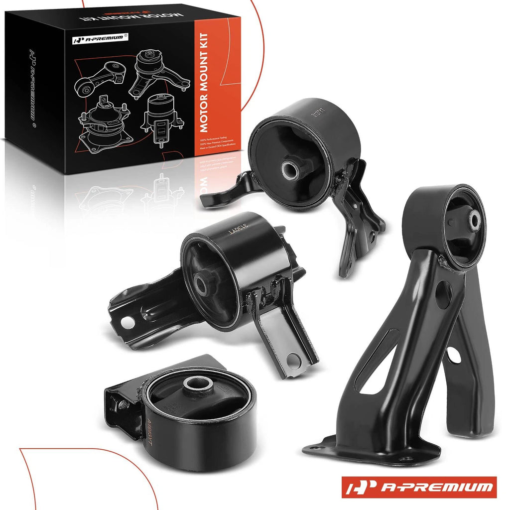 Set of 4 Engine Motor & Transmission Mounts for Mitsubishi Outlander (2007–2013)