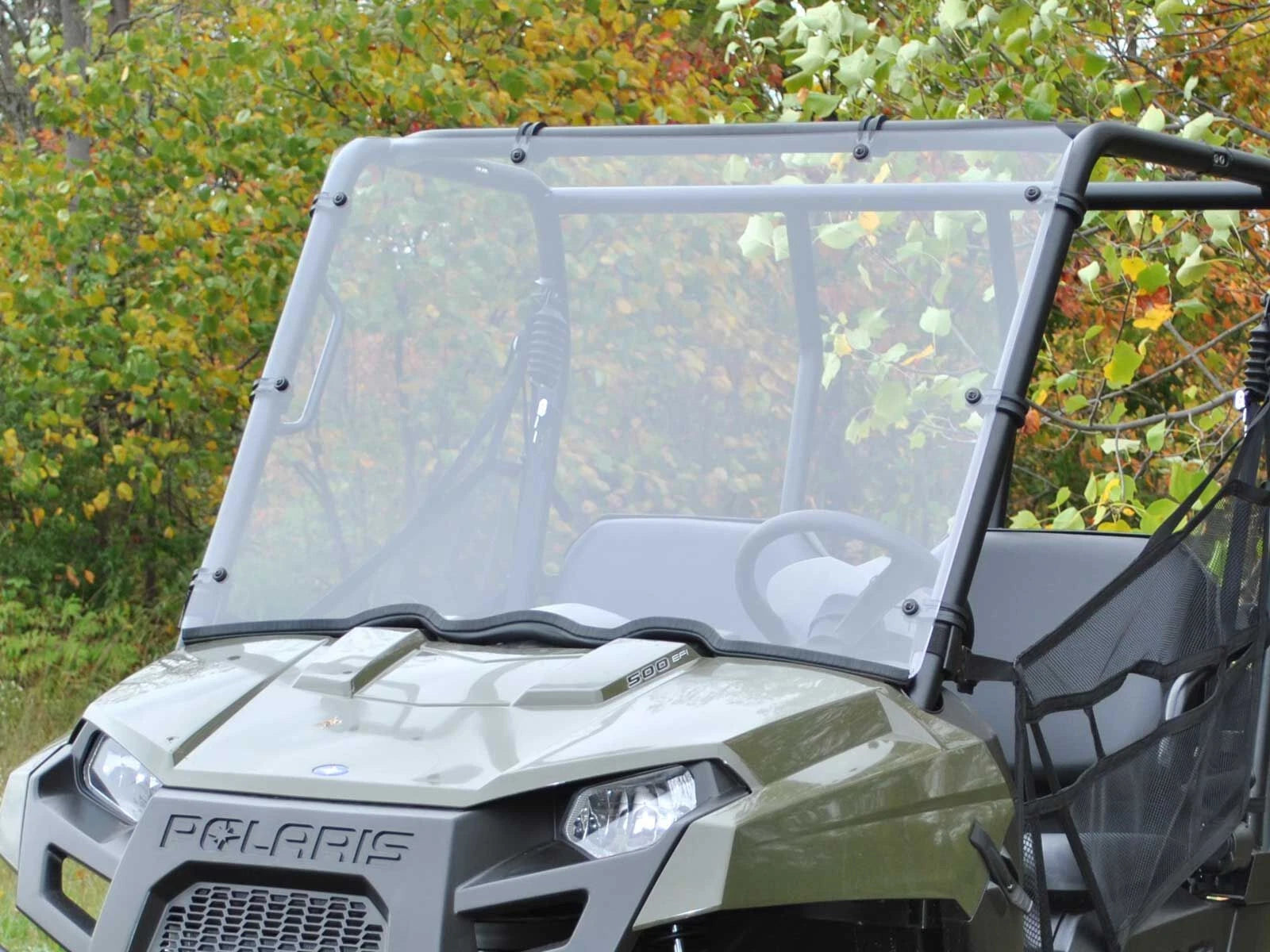 Scratch Resistant Full Windshield for Polaris Ranger Midsize 800 (2015–2020)
