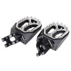Black Shark Teeth Racing Foot Pegs for Kawasaki KX250 KX450 (2008-2015)