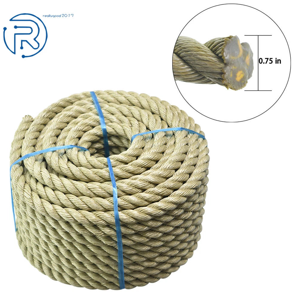 3/4" Bull Rope for Arborist Use (100')