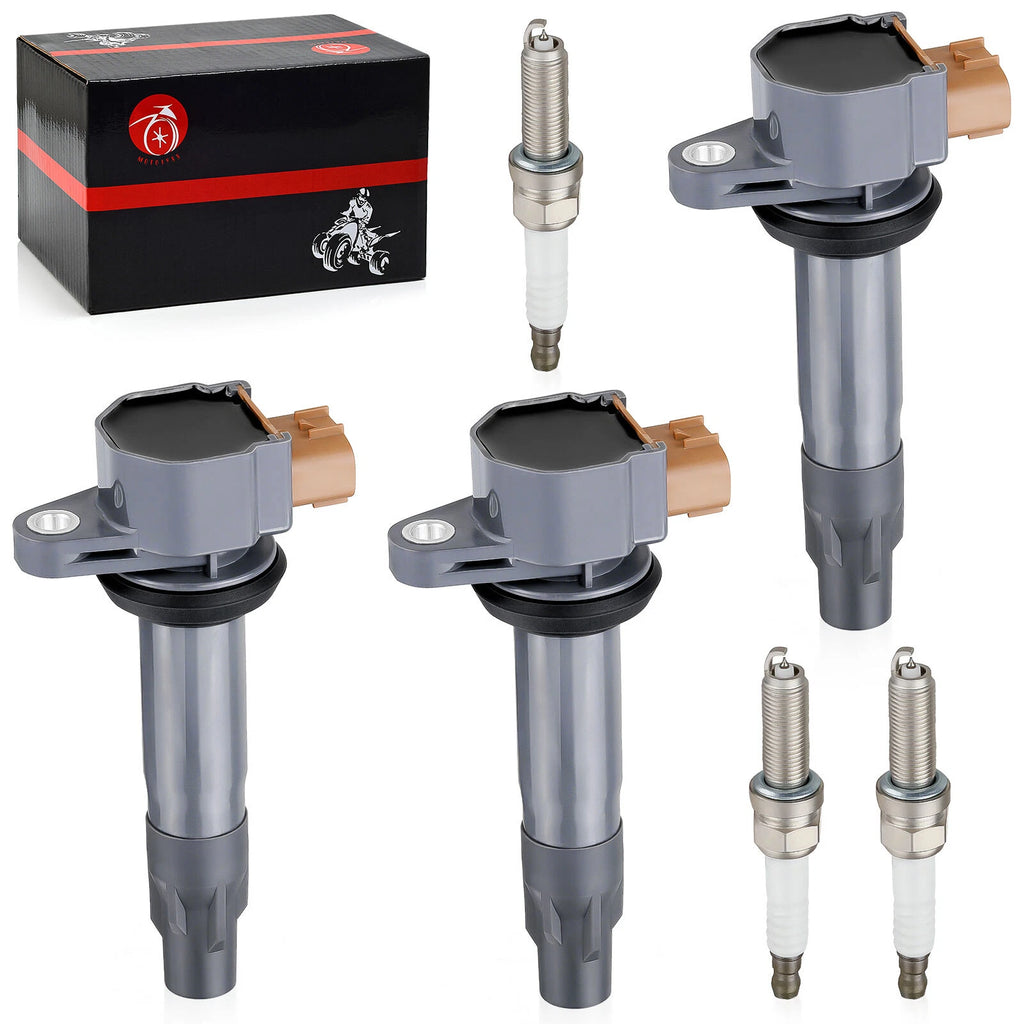 3Pcs Ignition Coil & Spark Plug for Can-Am Maverick X3 Max Turbo (2018–2022)