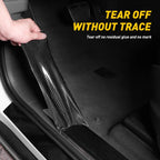 5D Matte Black Carbon Fiber Vinyl Wrap for Automotive Use (10ft)