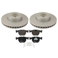 Front Brake Kit with 324mm Rotors & TRW Pads for BMW E39 530i 540i (1997–2003)