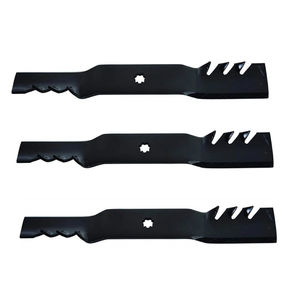 3X Mulching Blades for John Deere (Replaces GX21380)