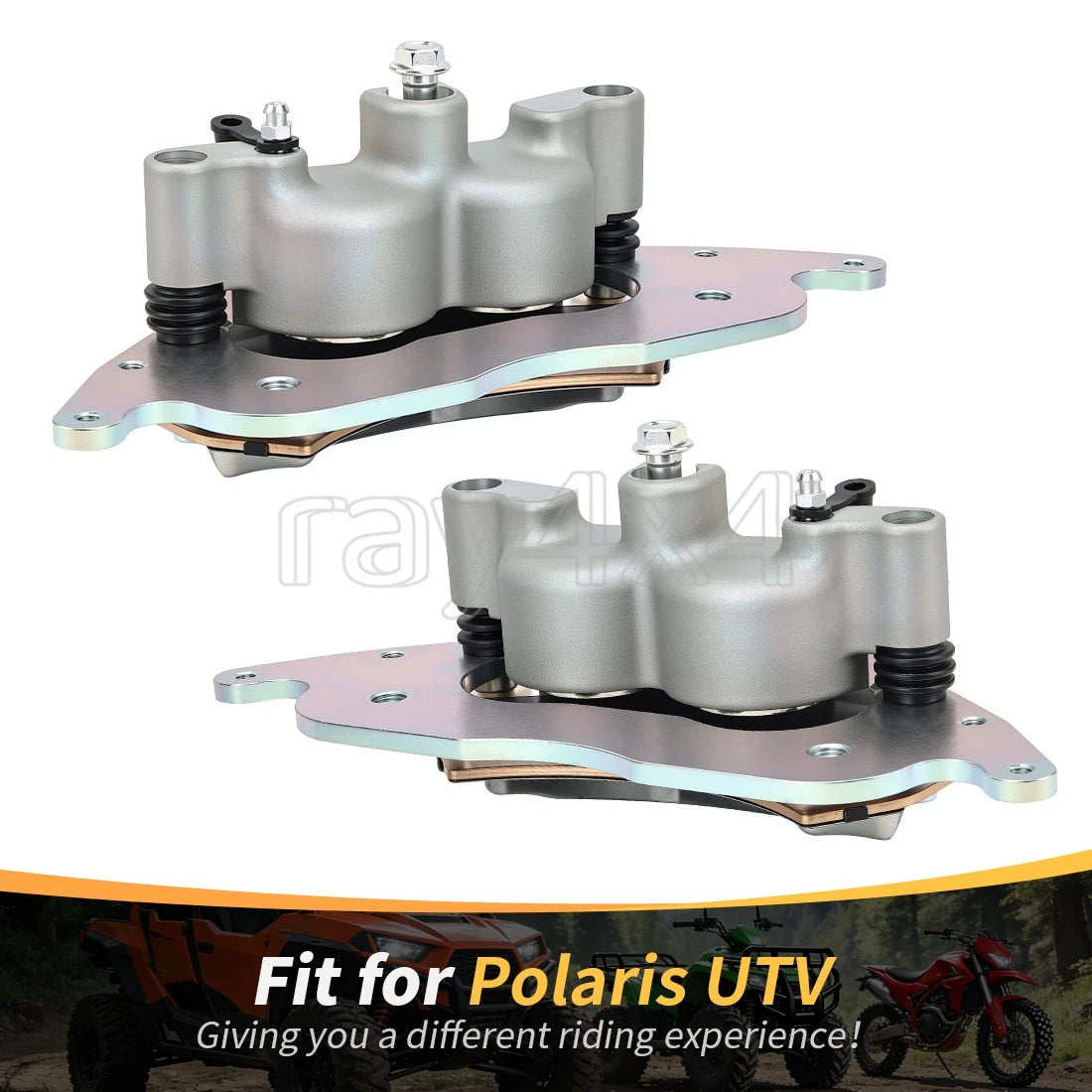 Front Brake Calipers & Pads for Polaris RZR PRO XP 4/RZR PRO XP (2020–2025)