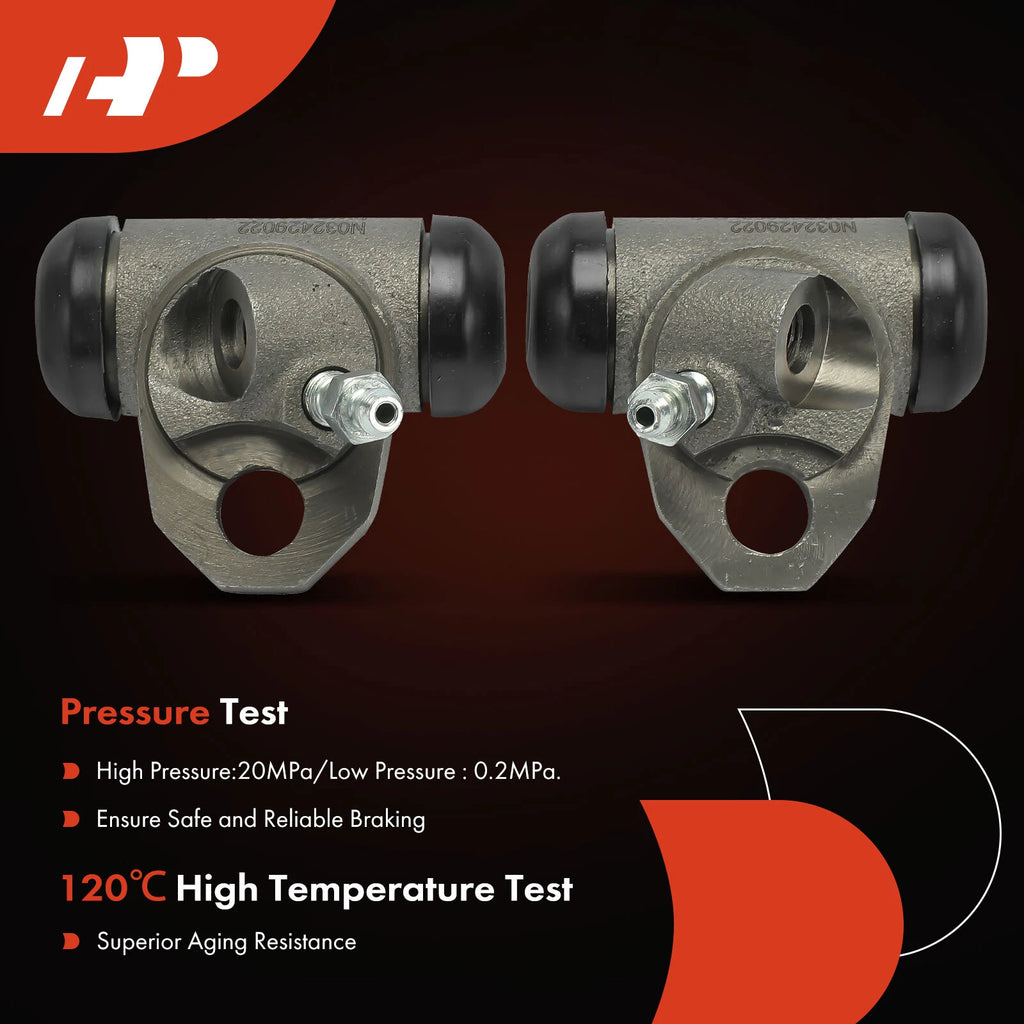 2X Brake Wheel Cylinder Front for Chevy Chevy II (1962–1963) 1 In. Bore