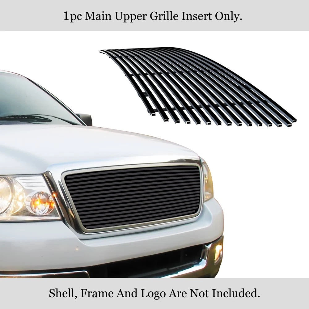 Honeycomb Style Black Billet Grille Insert for Ford F-150 (2004-2008)