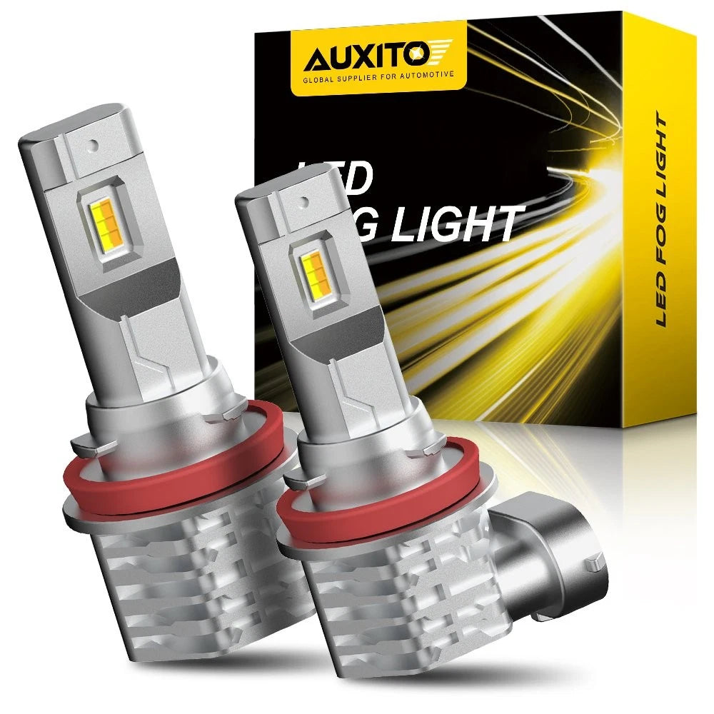 2X H8 H11 Dual Color LED Fog Light Bulbs for