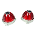Tail Light Lenses Pair Blue Dot for 1953 Chevy Passenger Car (1953–1953)