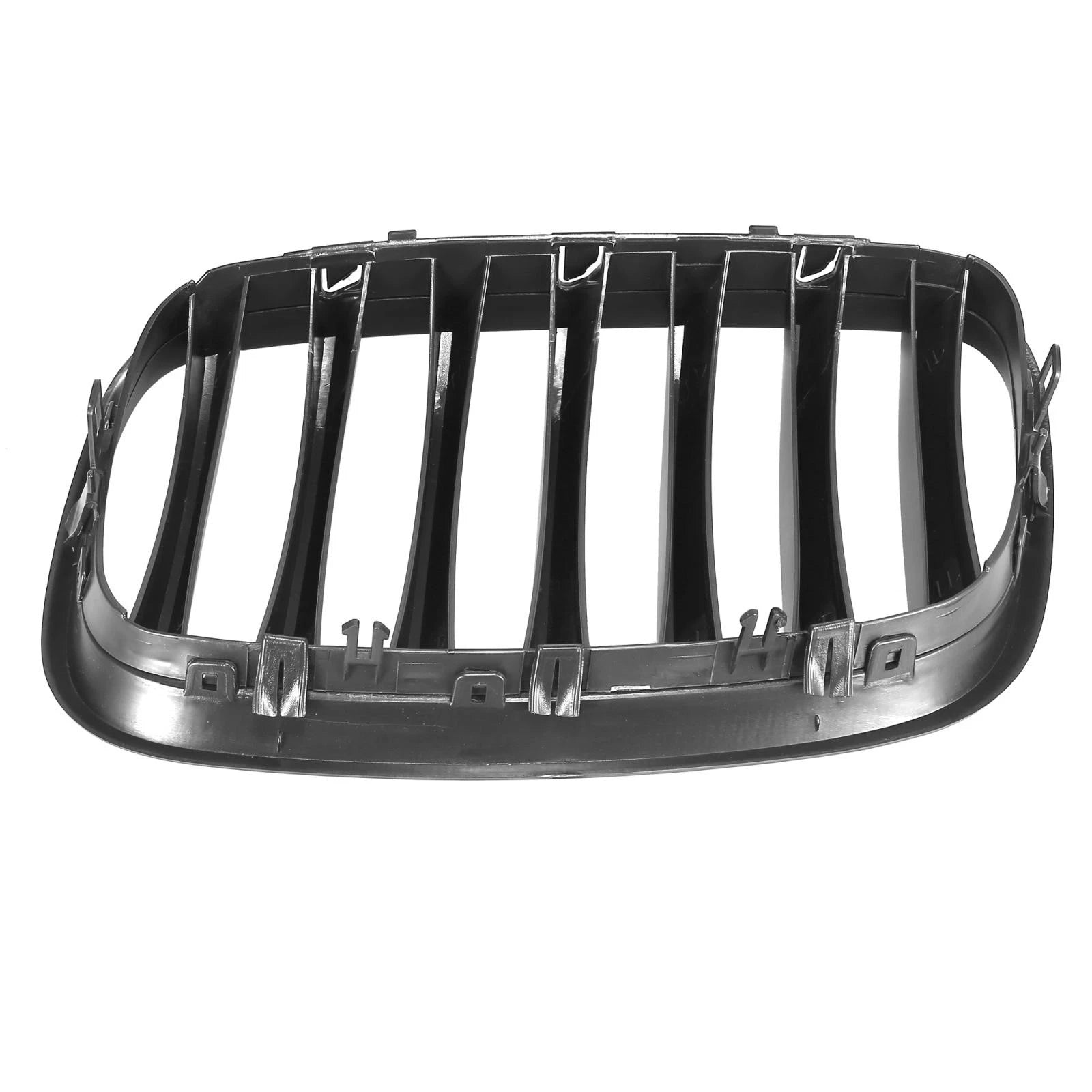 Pair Matte Black Kidney Grilles for BMW X5 X6 E70 E71 (2007–2013)
