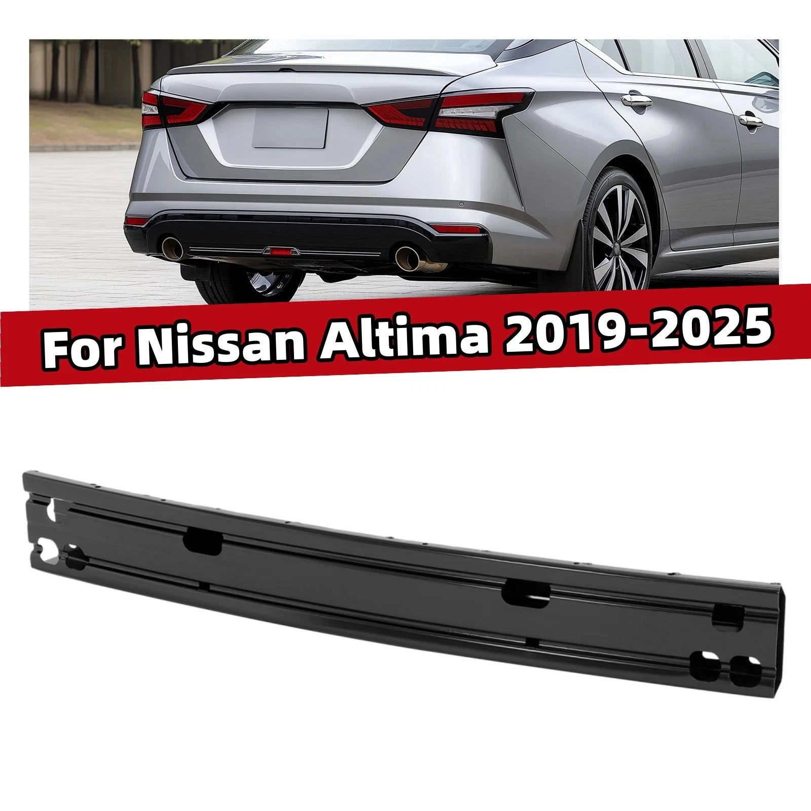 Rear Bumper Reinforcement Impact Bar for Nissan Altima (2019–2025)