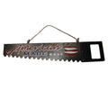 Decorative Metal Hand Saw for Home Decor (28" x 7")