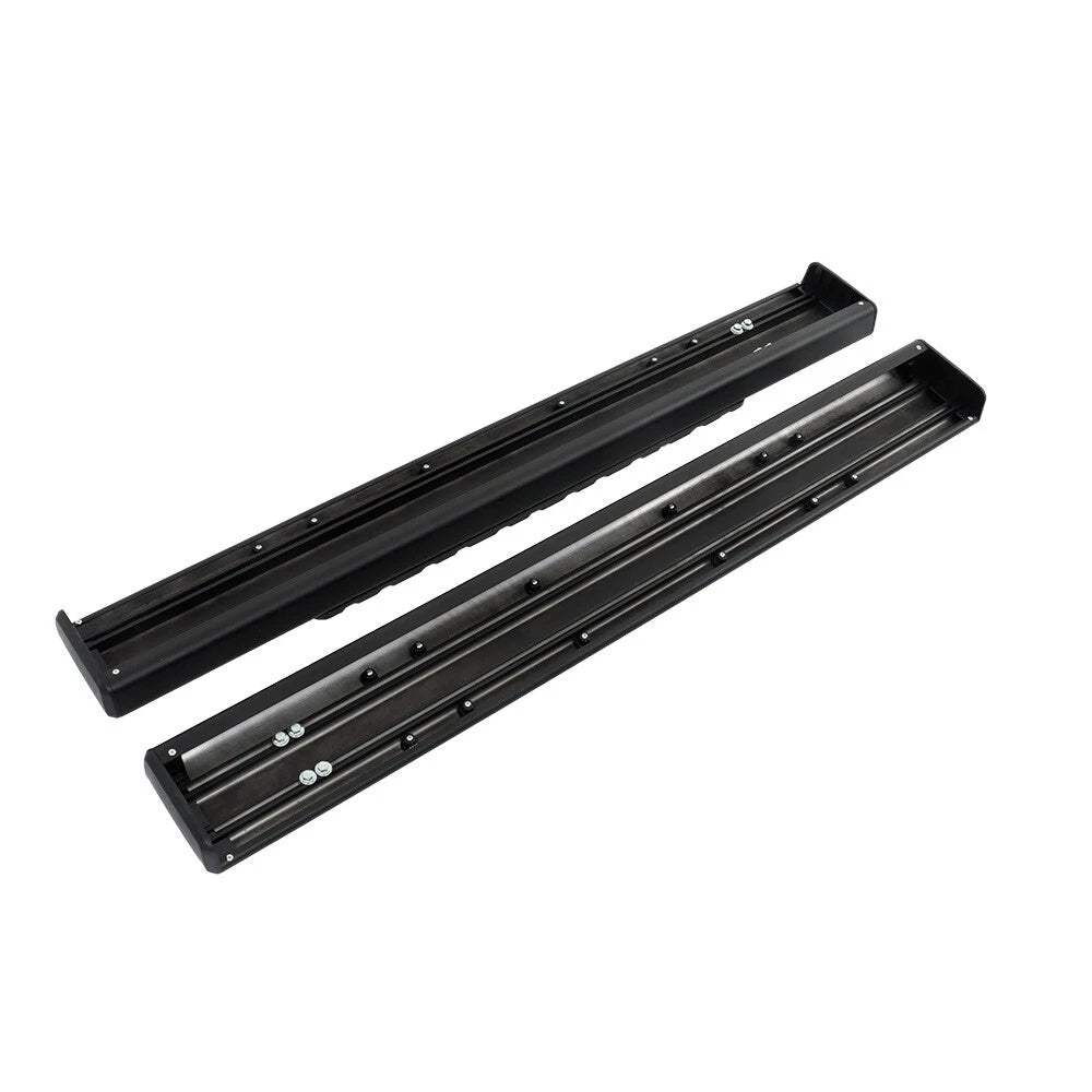 Set of 2 Running Boards for Silverado 1500 (2007-2018) Black Side Steps