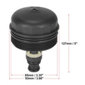 Oil Filter Cap Assembly Housing for BMW E46 E60N E61N E81 E82 (1998 - 2013)