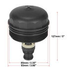 Oil Filter Cap Assembly Housing for BMW E46 E60N E61N E81 E82 (1998 - 2013)