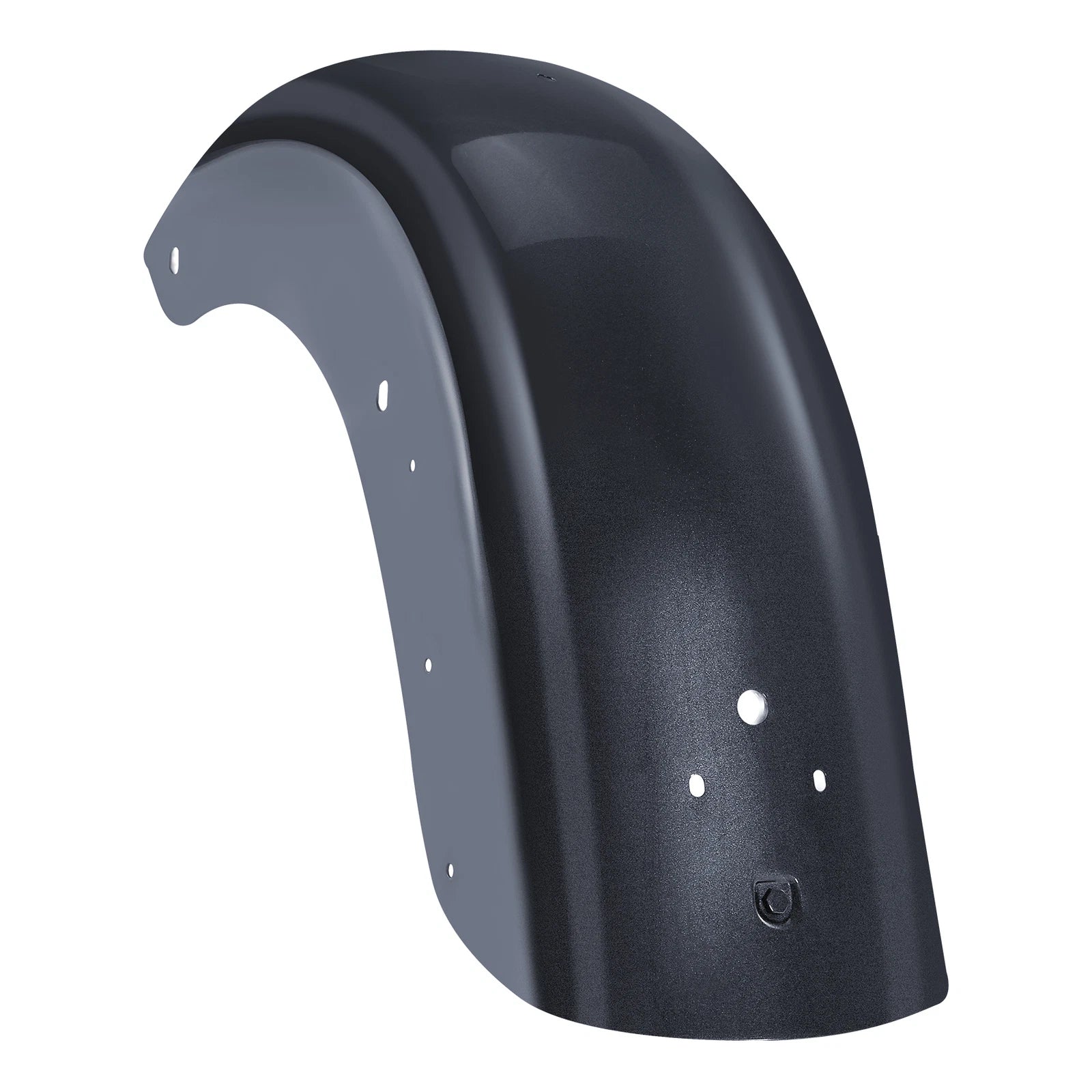Rear Fender for Harley Street Road Glide (2009–Present) Charred Steel & Lightning Silver