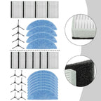 Set of 4 Replacement Mop Cloths and Filters for ECOVACS Y1 Pro