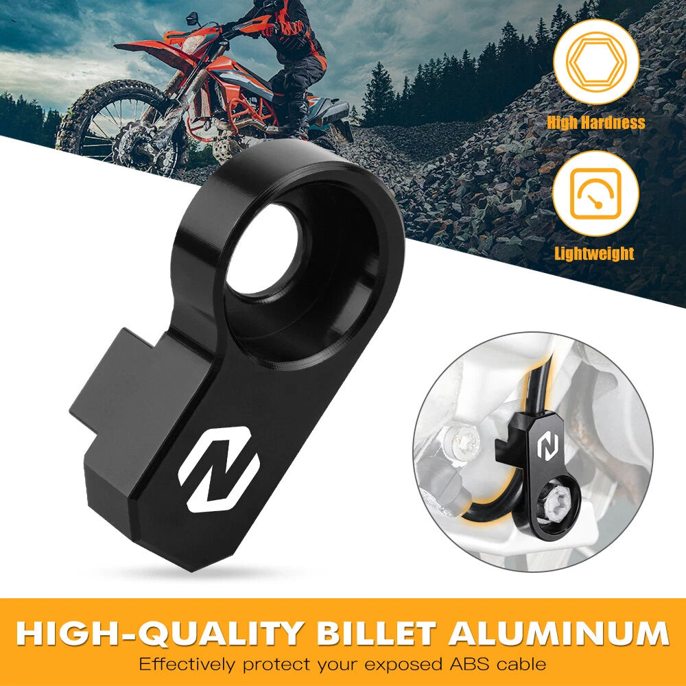 Billet Aluminum Front ABS Cable Guard for KTM 690 Enduro (2019–2023)