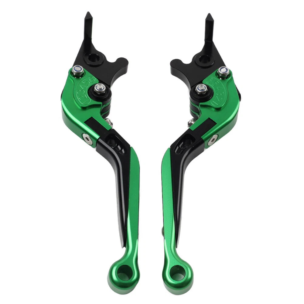 Extendable Brake Clutch Levers for Honda CBR600RR (2003–2006), CBR954RR (2002–2003) Green