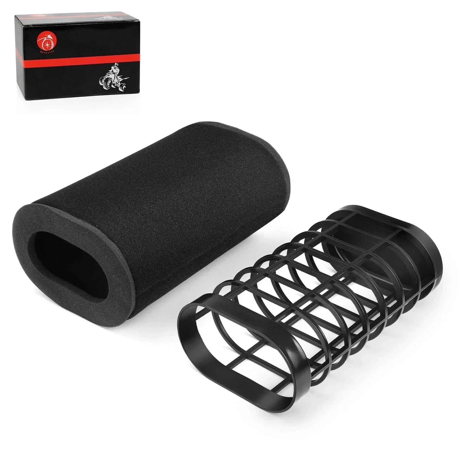 Air Filter w/ Cage Guide Holder for Yamaha Rhino 700 YXR700F (2008–2013)