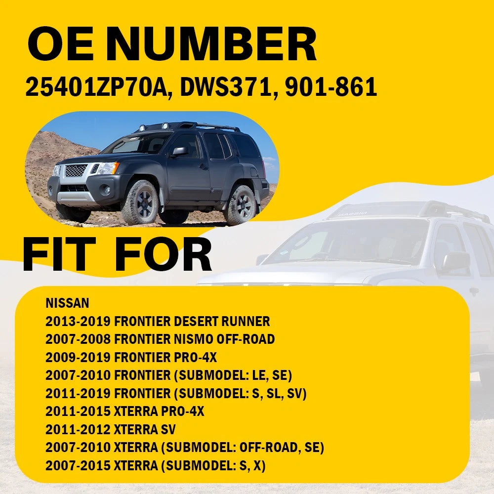 Power Window Master Switch for Nissan Frontier Xterra (2007–2019) DWS371