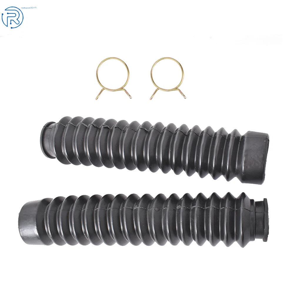 Front Fork Shock Boots for Honda ATC Big Red 250ES (1985–1987) - Black