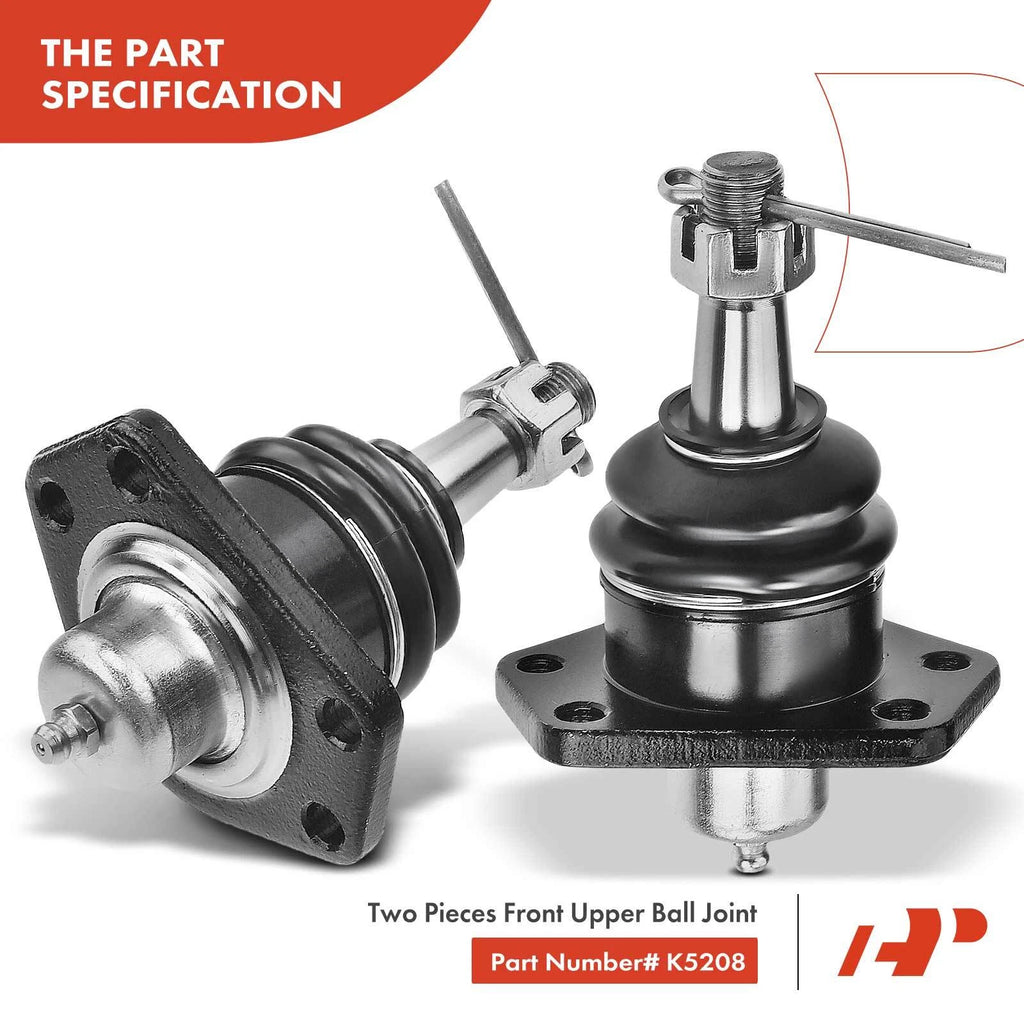 10x Front Tie Rod Ball Joint for Chevy Malibu (1978–1983)