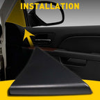Front Door Upper Trim Panel Right for Chevrolet Silverado GMC Sierra (2014â2019)