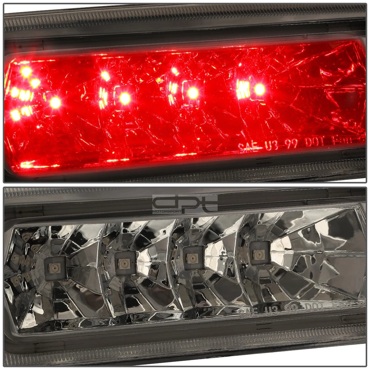 LED Third Brake Light for Jeep Grand Cherokee (1999–2004) - Smoked Lens