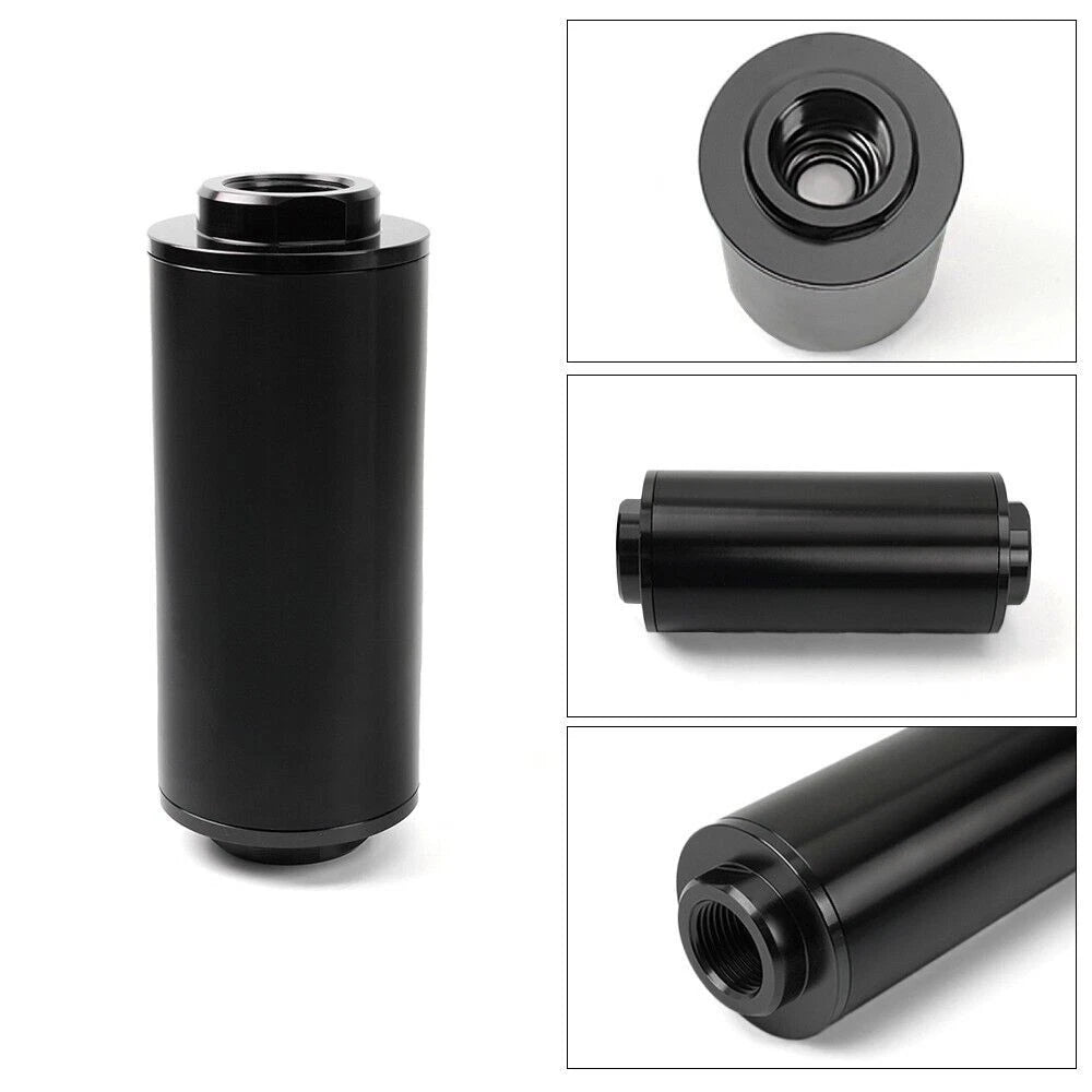 Inline Fuel Filter for Fuel Pump Mounting Bracket (AN6/AN8/AN10)
