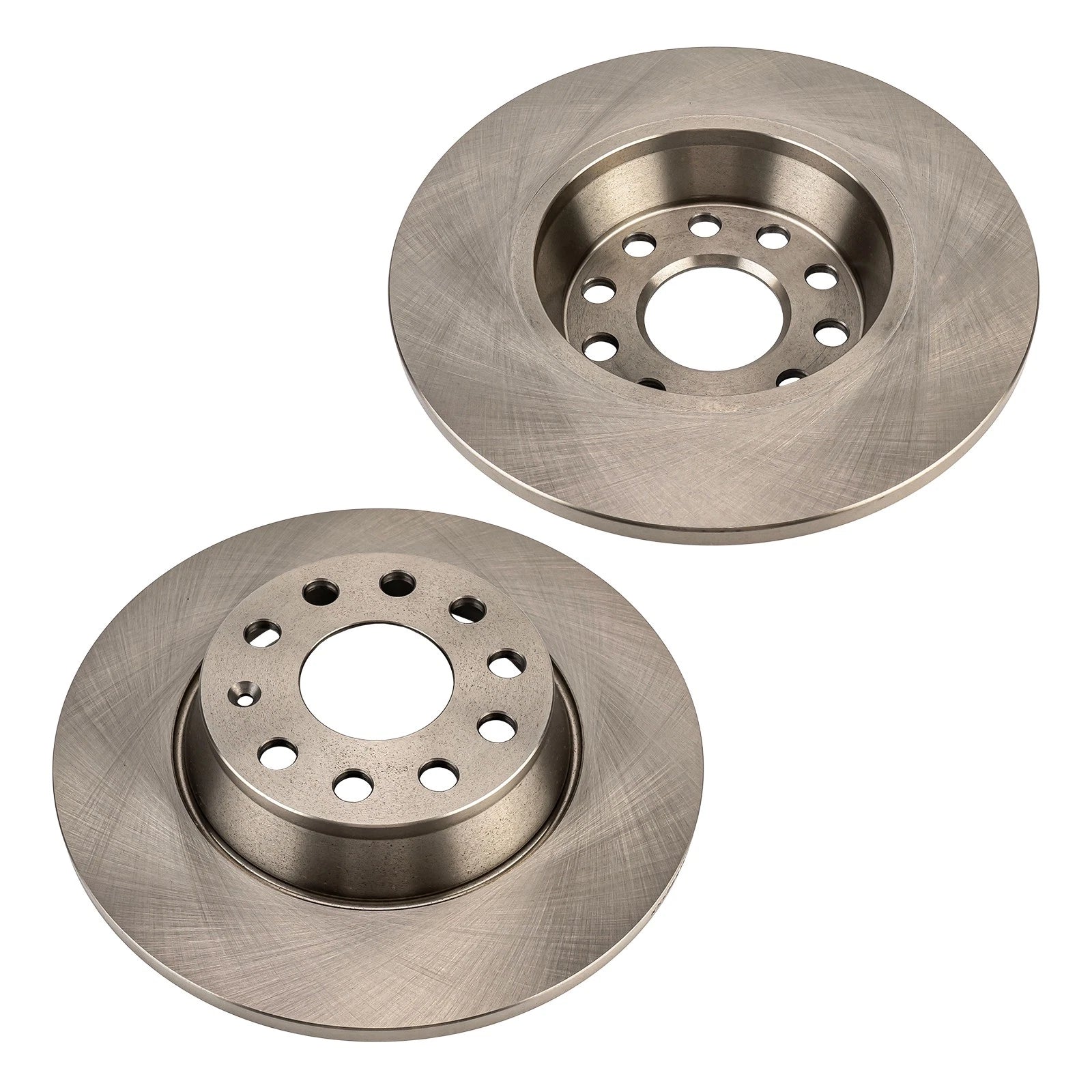 2x Rear Solid Brake Rotors for VW Passat Jetta (2006–2008)