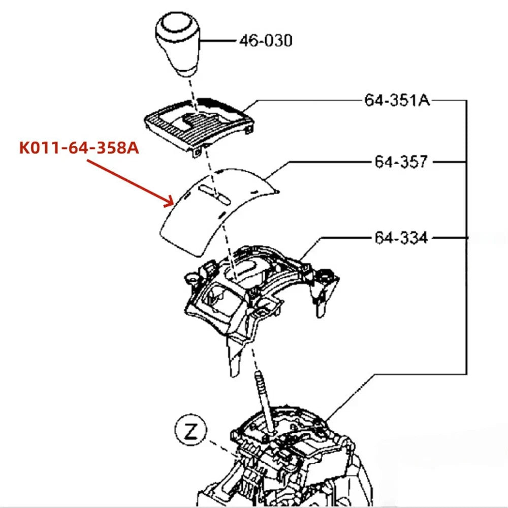 Slider Indicator for Mazda 6, CX-5 (2013-2017)