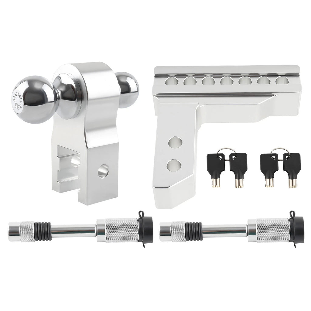 Adjustable Towing Hook for Trailer 2" & 2-5/16" (5000 lb)