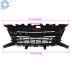 Front Upper Grille with Chrome Trim for Chevrolet Colorado (2015-2020)