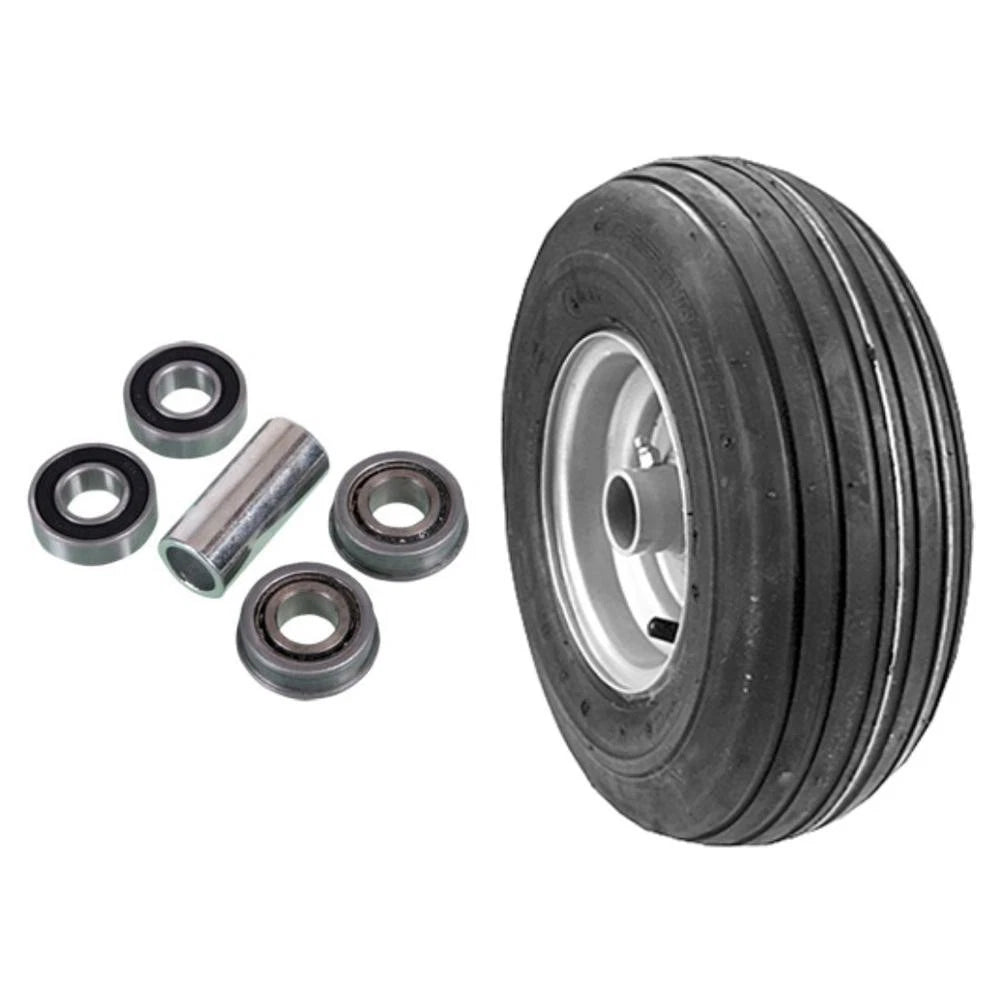 4-Ply Wheel Assembly & Bearings for Dixie Chopper Silver (D50)