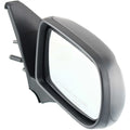 Set of 2 Manual Remote Mirrors for Mazda Protege (1999–2003) Textured Black