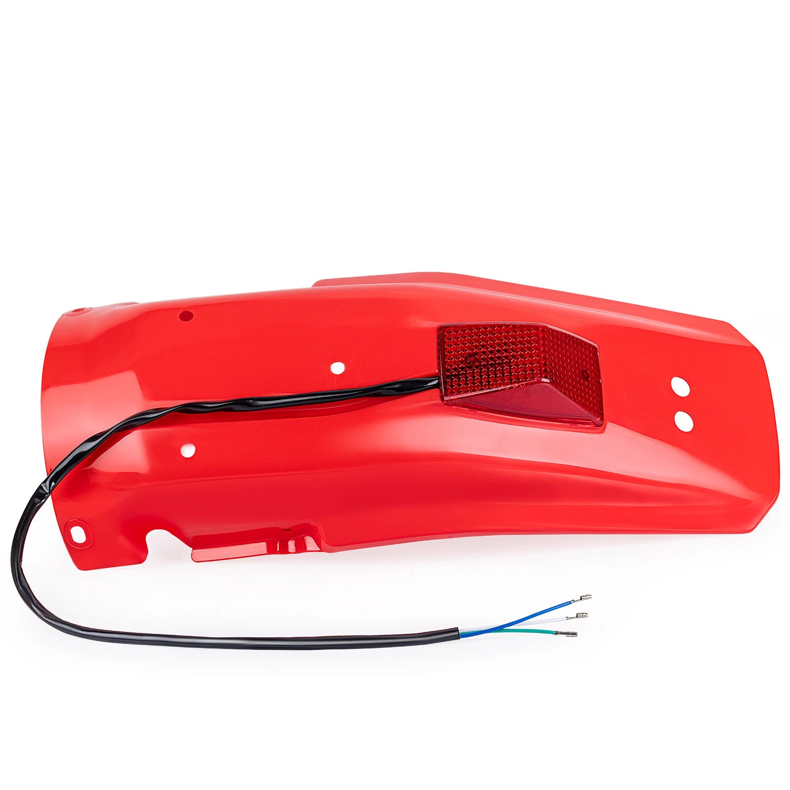 Red Rear Fender & Taillight for Honda XR250R XR600R XR650L XR350R XR250L (1985–2024)