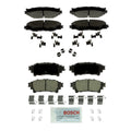 Set of 4 Bosch Blue Ceramic Disc Brake Pads for IS250 RWD Sedan (2014–2015)