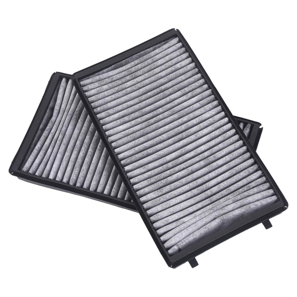 2X Activated Carbon Cabin Air Filter for BMW 745i 745Li 750Li 760Li (2002–2005)