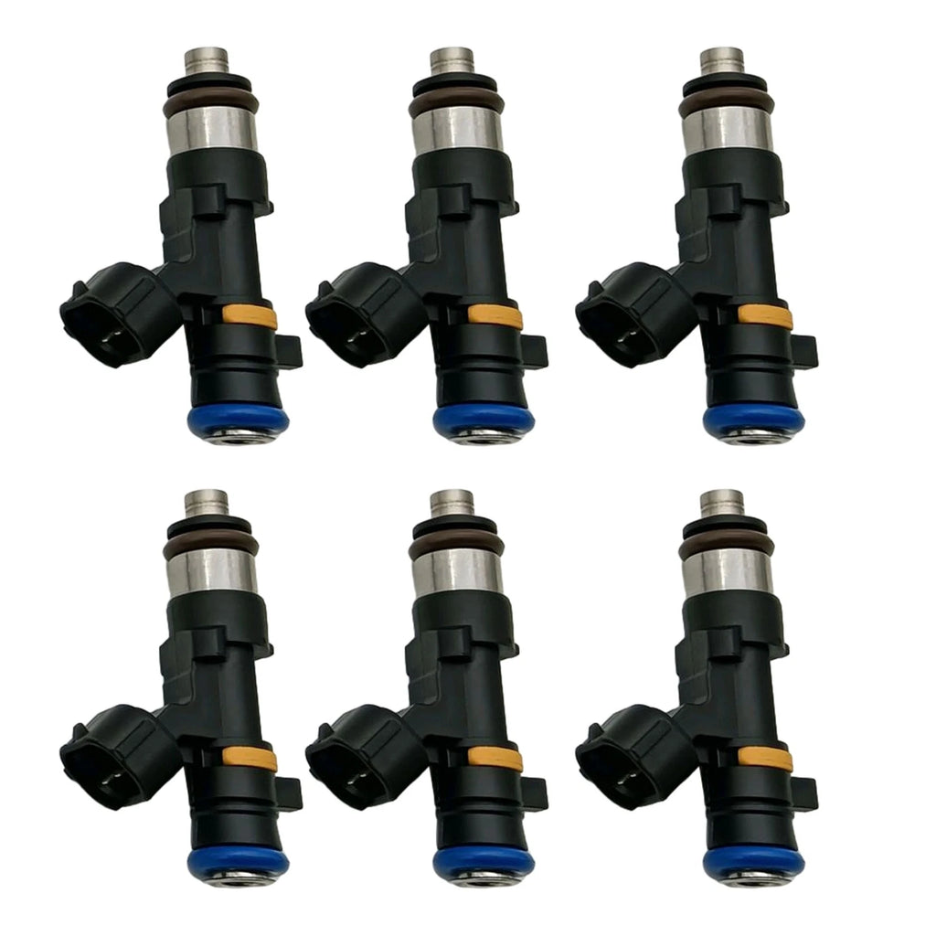 Set of 6 Fuel Injectors for Nissan 350Z Murano Infiniti FX35 M35 G35 (2004–2008)