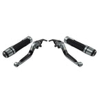 Titan Extendable Brake Clutch Lever Grip Set for BMW S1000R S1000RR (2010-2023)