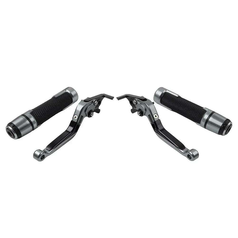 Titan Extendable Brake Clutch Lever Grip Set for BMW S1000R S1000RR (2010-2023)