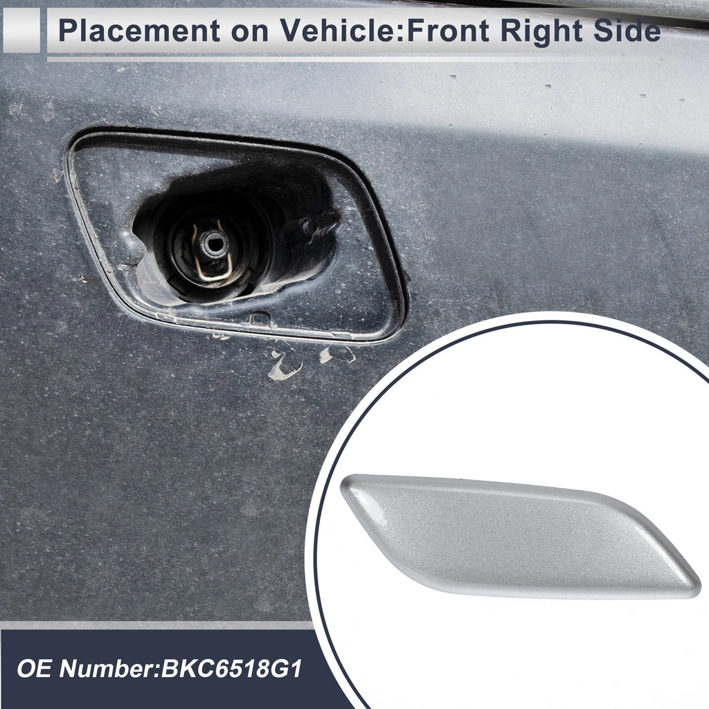 Bumper Headlight Washer Nozzle Cover Cap for Mazda 3 (2004–2009)