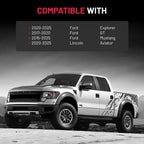 2 Pair 1" Wheel Spacers Hubcentric 5x4.5 14x1.5 for Ford Explorer (2020–2025)