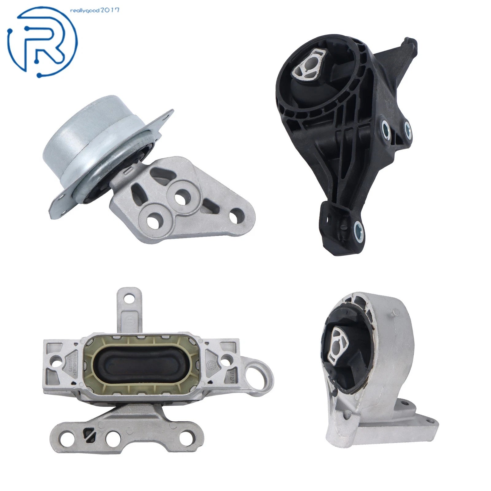 Set of 4 Engine & Transmission Mounts for Buick LaCrosse (2010–2016) Cadillac XTS (2013–2019)