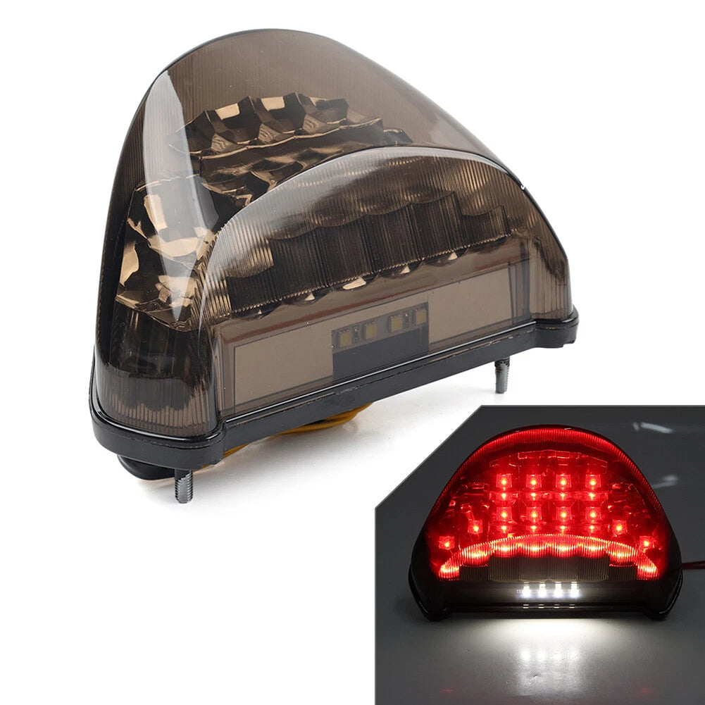 Tail Light Brake Light Turn Signals for Kawasaki Ninja ZX-12R (2000–2005) Black