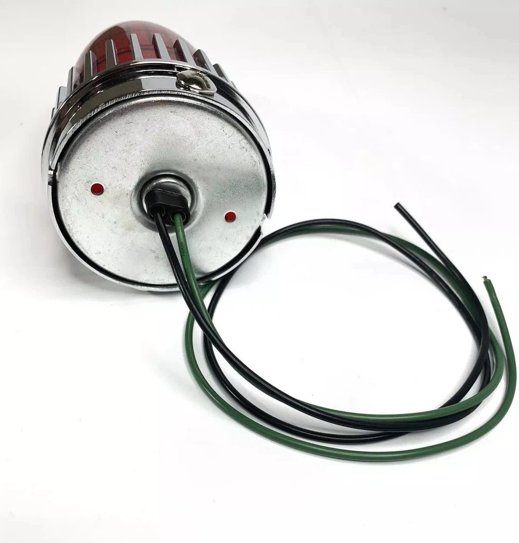 Tail Light Assembly Pair for 1959 Cadillac DeVille Right Left Red Lens