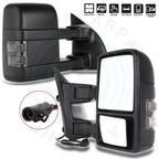 Power Heated Smoke Tow Mirrors for Ford F250/F350/F450 (1999–2007)
