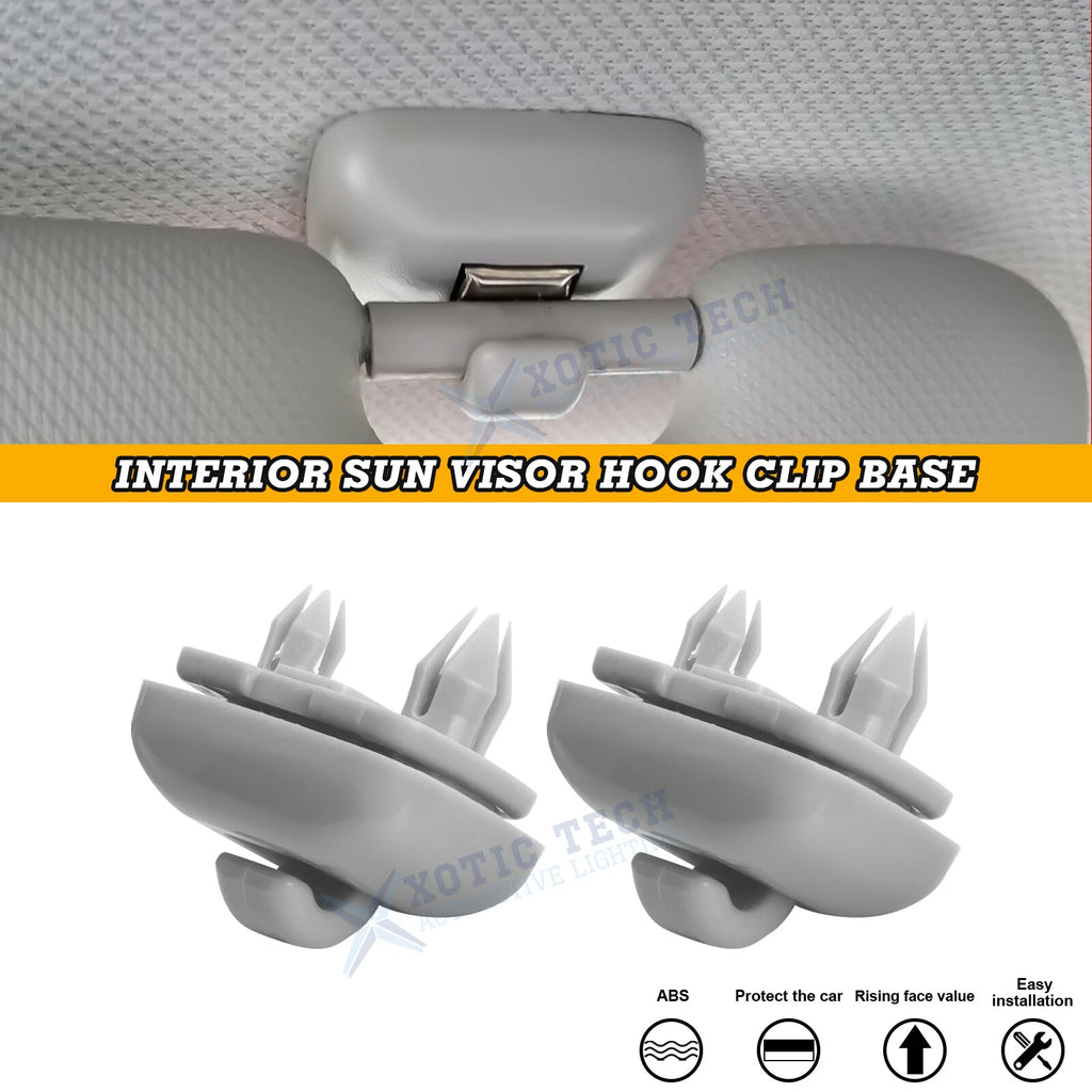 Sun Visor Hook Clip Bracket Hanger for Audi (2018–2024)